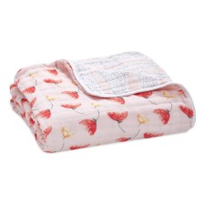 Decke Dream Blanket 'Picked for you - Poppies' von aden+anais