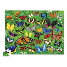 Puzzle '36 Butterflies' 100 Teile von Crocodile Creek