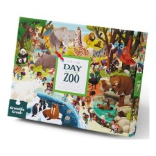 Puzzle 'Day at the Zoo' 72 Teile von Crocodile Creek