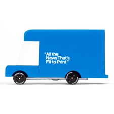 Holz Spielzeugauto Candyvan 'New York Times Van' von Candylab Toys