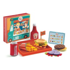 Rollenspiel Kinderküche Burger 'Ricky & Daisy' von Djeco