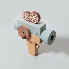 Holzspielzeug Filmkamera von Petit Monkey