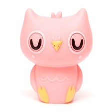 Nachtlicht 'Owl' Eule pink von Petit Monkey