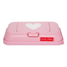 Funkybox - Feuchttücher Funkybox ToGo rosa mit Herz