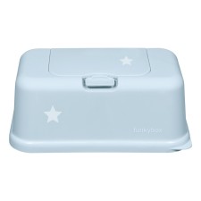 Feuchttücherbox Funkybox 'Little Star' baby blau von Funkybox