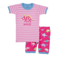 Sommer-Schlafanzug kurz 'Girls Dinos Dinomite' von Hatley
