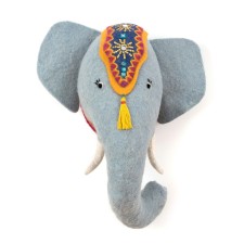 Tierkopf-Trophäe Elefant 'Jumbo' von Sew Heart Felt
