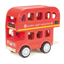 Holzspielzeug London Bus 'Bernie's Number Bus' von Indigo Jamm