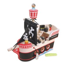 Holzspielzeug Piratenschiff 'Jolly Jacks' von Indigo Jamm