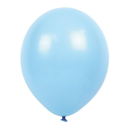 Luftballons 'Boys' hellblau