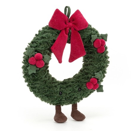 Kuschel Adventskranz 'Amuseable Berry Wreath' klein