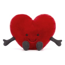 Kuschel Herz Amuseable 'Red Heart Large' gro von Jellycat