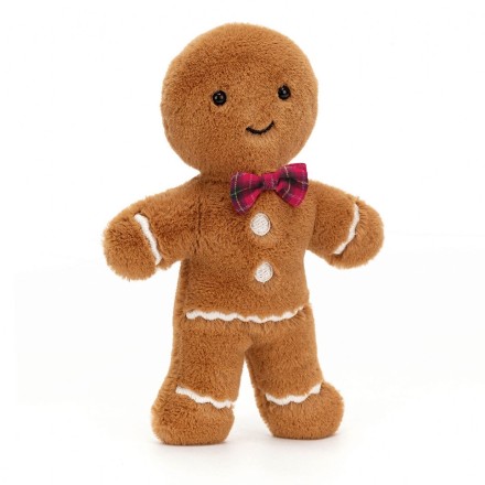 Kuschel Lebkuchenmännchen 'Jolly Gingerbread Fred' klein 19 cm