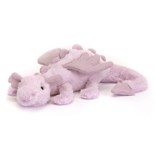 Kuscheltier Drache 'Lavender Dragon' 26 cm von Jellycat