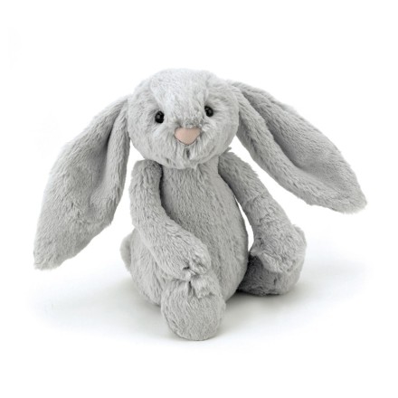 Kuscheltier Hase 'Bashful Silver Bunny' grau 31cm