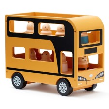 Doppeldeckerbus 'Aiden' aus Holz von Kids Concept