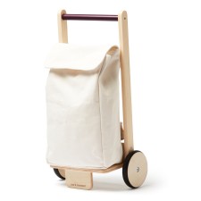 Einkaufstrolley aus Holz von Kids Concept