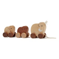 Holz Nachziehtier 'Mammutfamilie' von Kids Concept