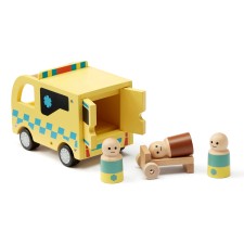 Krankenwagen 'Aiden' aus Holz von Kids Concept