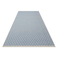 Teppich Vorleger 'Checky' blau 70x140cm von Kidsdepot