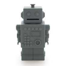 KG Design - Spardose Roboter 'Mr Robert' anthrazit