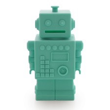 Spardose Roboter 'Mr Robert' mint von KG Design