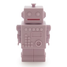 Spardose Roboter 'Mr Robert' rosa von KG Design