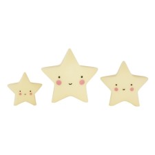 Figuren Minis 'Stars' Sterne gelb von A Little Lovely Company