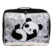 Kinder Koffer Glitzer 'Panda' von A Little Lovely Company