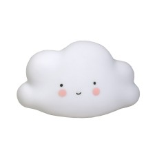 Nachtlicht 'Mini Cloud Light' Wolke weiß von A Little Lovely Company