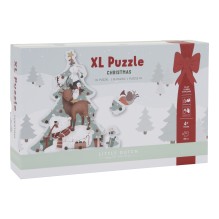 Little Dutch - XL Weihnachtspuzzle 'Christmas' 35-teilig