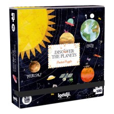 Pocket Puzzle 'Planets' 100 Teile von londji
