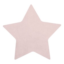Kinderteppich 'Stern' rosa von Lilipinso