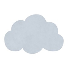 Kinderteppich 'Wolke' hellblau von Lilipinso