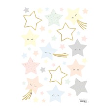 Wandsticker 'Lachende Sterne' von Lilipinso