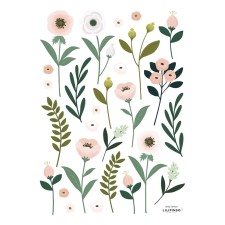 Wandsticker 'Wonderland' Blumen klein von Lilipinso