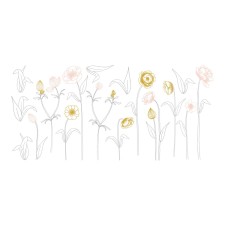 Wansticker XL 'Blumen' von Lilipinso