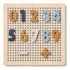 Holz Alphabet & Zahlen Puzzle 'Ainsley' Sea Blue Multi Mix