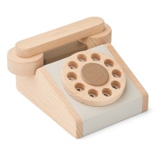 Holz Telefon Classic 'Selma' Oat Sandy Mix von Liewood