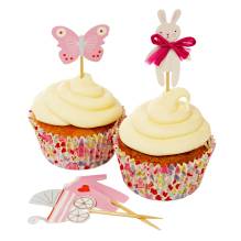 Meri Meri - Cupcake-Set Baby Shop Pink