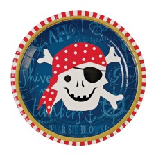 Piraten Party Pappteller 12 Stück von Meri Meri
