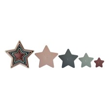 Stapelturm 'Nesting Star' Sterne 5-teilig von mushie
