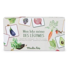 Lotto - Memo 'Gemüse' Französische Version von Moulin Roty