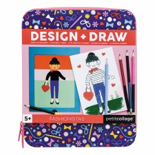 Design & Draw Activity Kit 'Fashionista' von Petit Collage