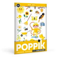 Stickerposter - Mini Discovery 'Gelb' von Poppik