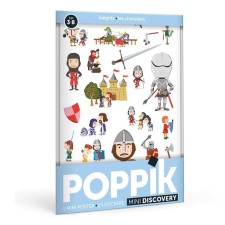 Stickerposter - Mini Discovery 'Ritter' von Poppik