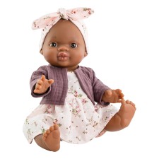 Puppe Gordi 'Olga' afrikanisch 34 cm von Paola Reina
