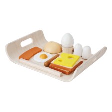 Frühstücks Menü aus Holz 12-teilig von Plan Toys