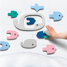 Quutopia - Badespielzeug Bade-Puzzle 'Wal'