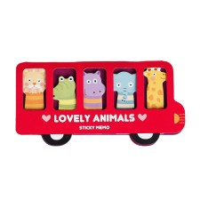 Memo-Stickers Lustige Tiere im Bus von Rex International
